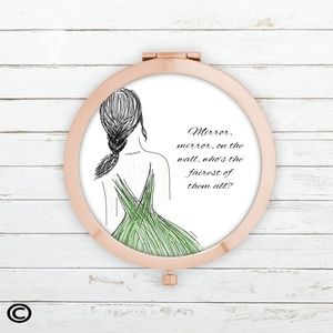 Funny Motivational Compact Mirrors